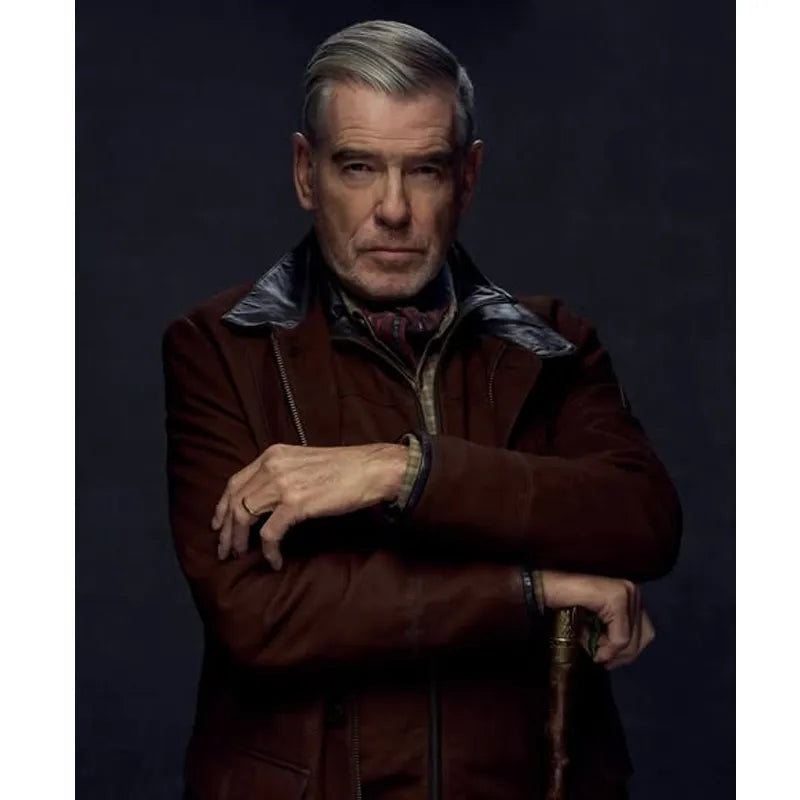 Mobland Pierce Brosnan Coat