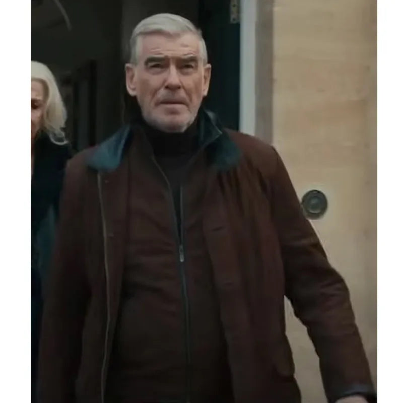 Mobland Pierce Brosnan Coat