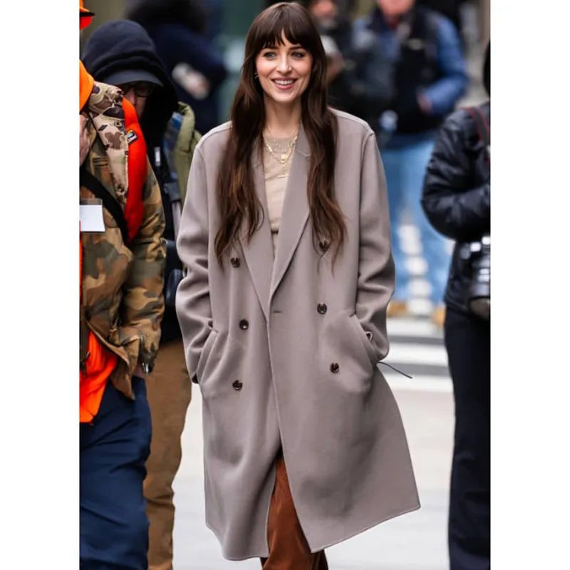 Dakota Johnson Verity Lowen Ashleigh Coat