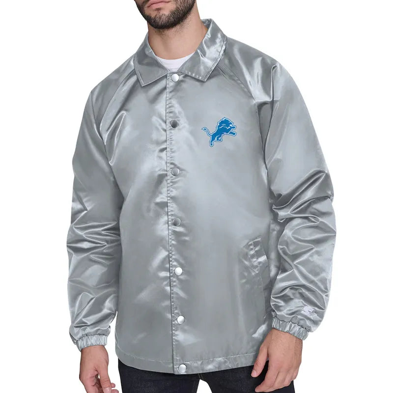 Detroit Lions Coaches Windbreaker Jacket