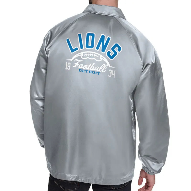 Detroit Lions Coaches Windbreaker Jacket