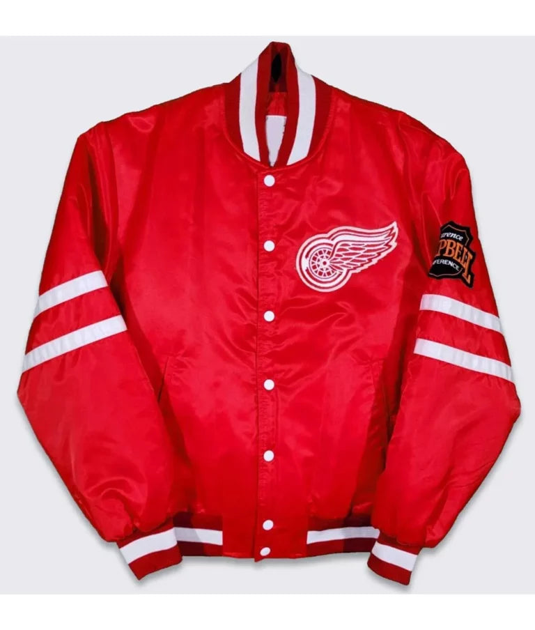 80’s Detroit Red Wings Campbell Red Bomber Jacket