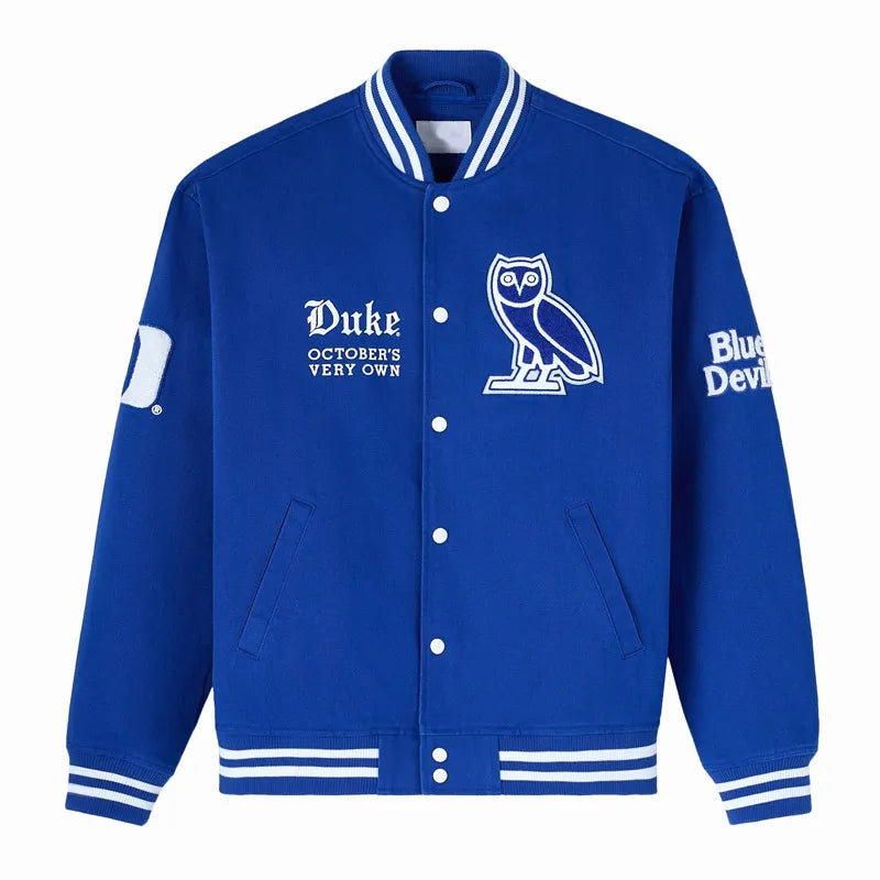Duke Blue Devils Varsity Cotton Jacket