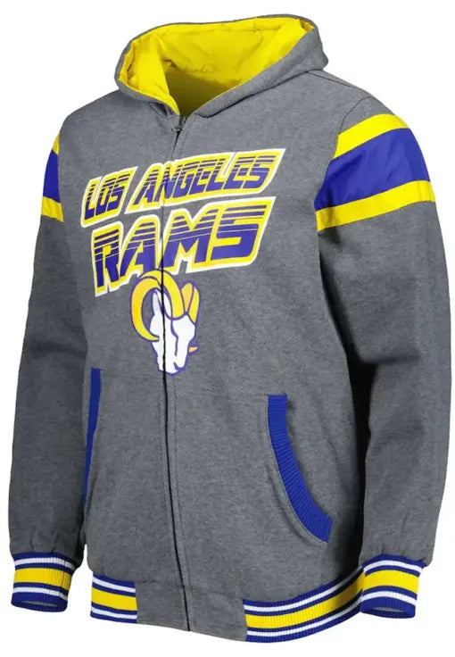 Los Angeles Rams Extreme Gray Hoodie