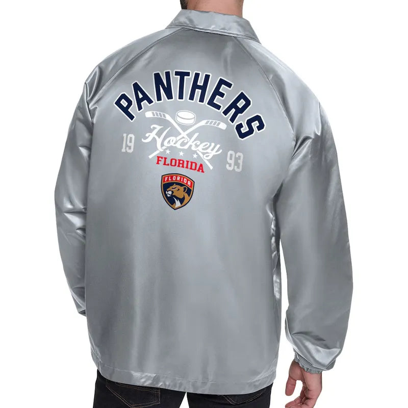 Florida Panthers Retro Logo Coaches Jacket