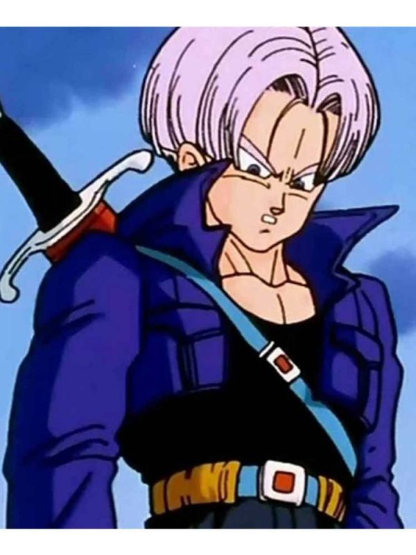 Future Trunks Blue Leather Jacket