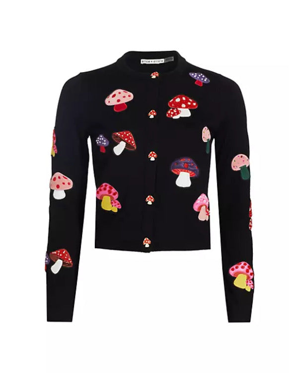 Elsbeth S02 Carrie Preston Mushroom Cardigan