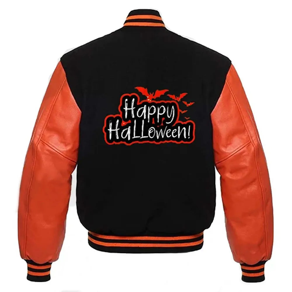 Happy Halloween Letterman Jacket