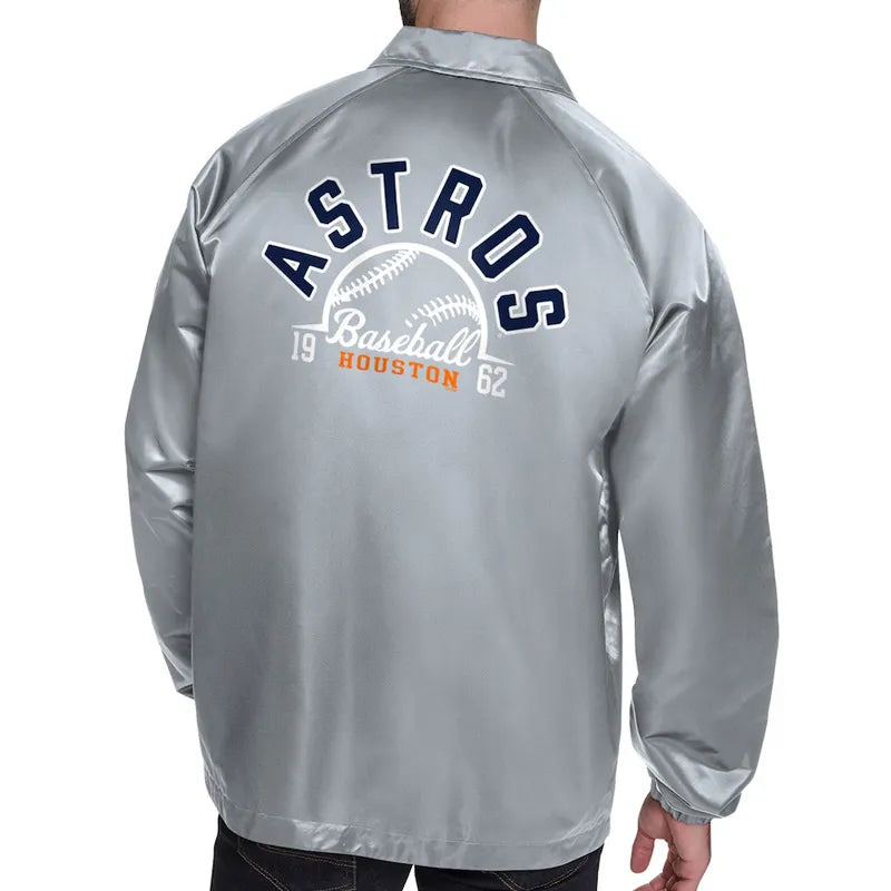 Houston Astros Retro Logo Coaches Jacket