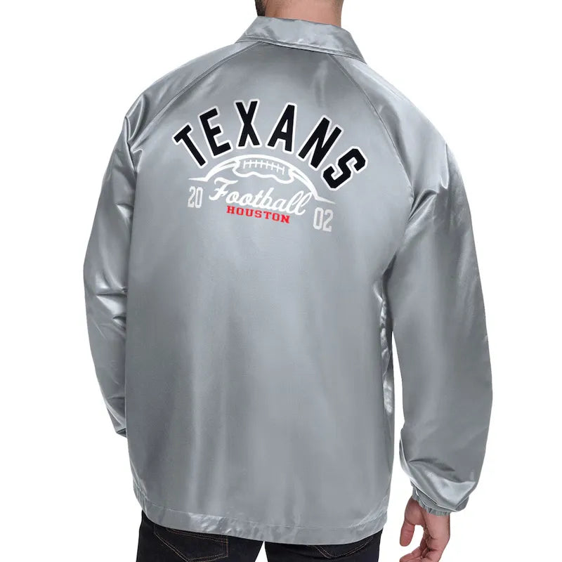 Houston Texans Retro Logo Coaches Jacket