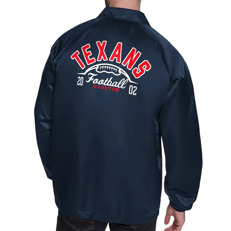 Houston Texans Retro Logo Coaches Jacket