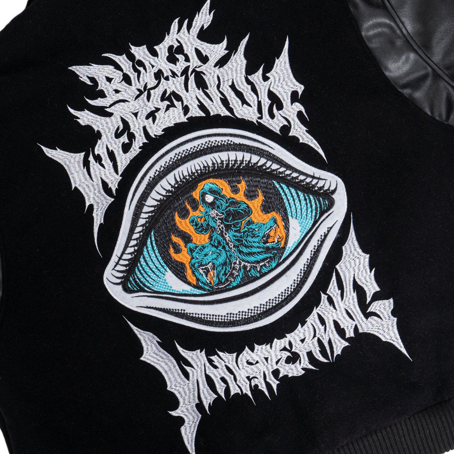Grim Reaper Death Dark Spirit Varsity Jacket