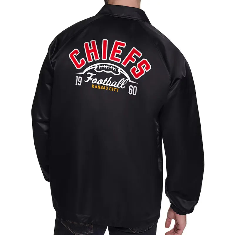 Kansas City Chiefs Retro Logo Coaches Jacket