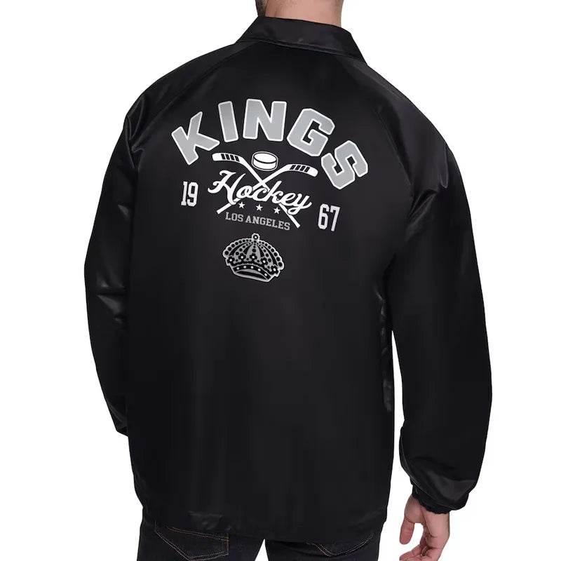 LA Kings Retro Logo Coaches Jacket