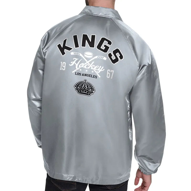 LA Kings Retro Logo Coaches Jacket