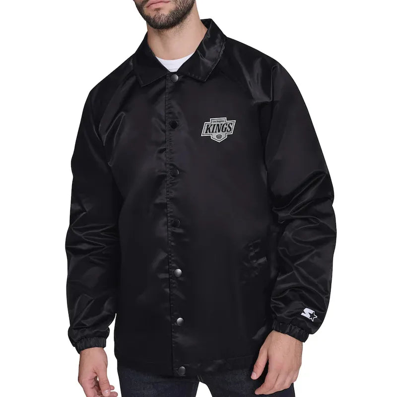 LA Kings Retro Logo Coaches Jacket