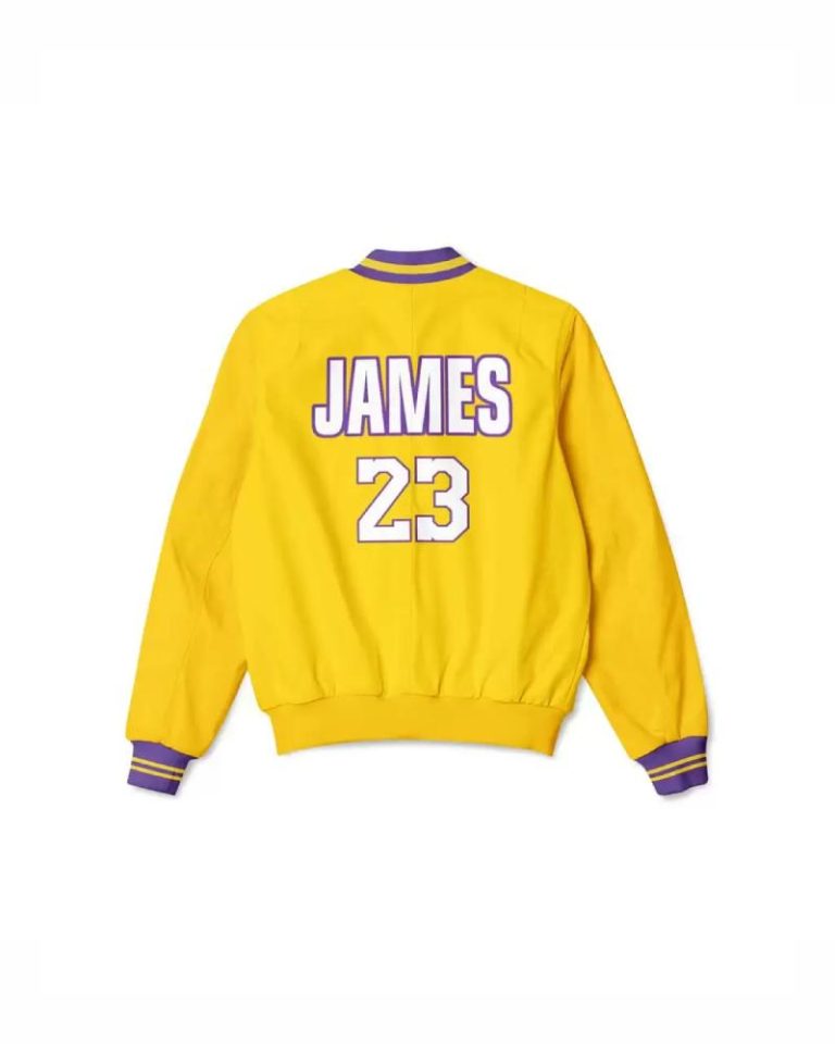 Los Angeles Lakers Lebron James Bomber Jacket