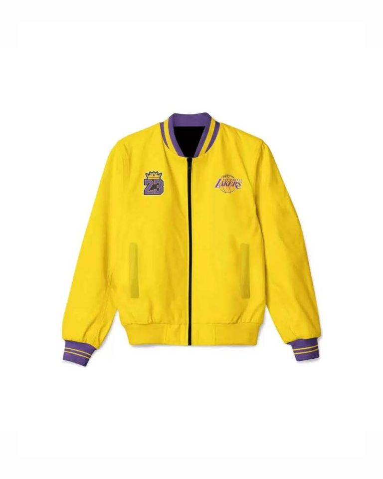 Los Angeles Lakers Lebron James Bomber Jacket