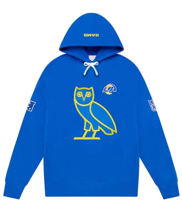 LA Rams OVO Royal Hoodie