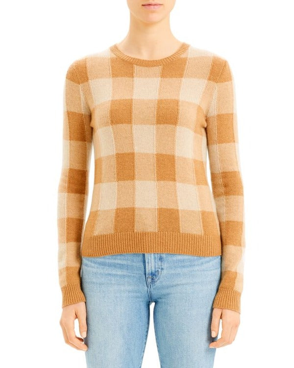 Elsbeth S02 Barb Checkered Plaid Sweatshirt