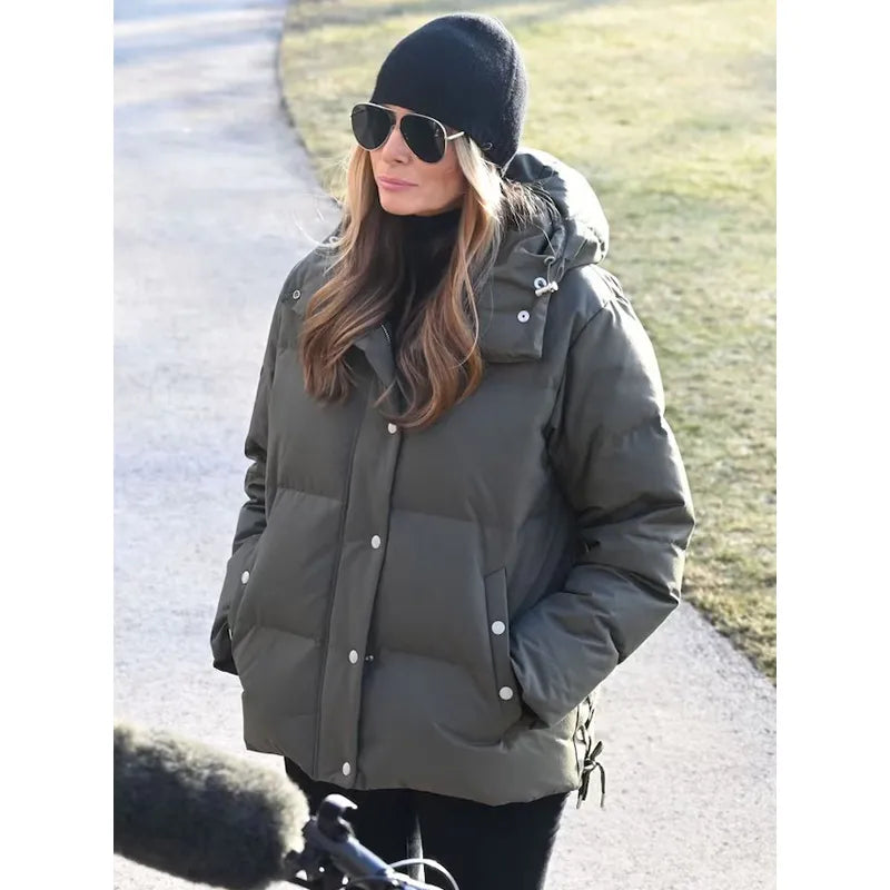 Melania Trump NC Puffer Jacket