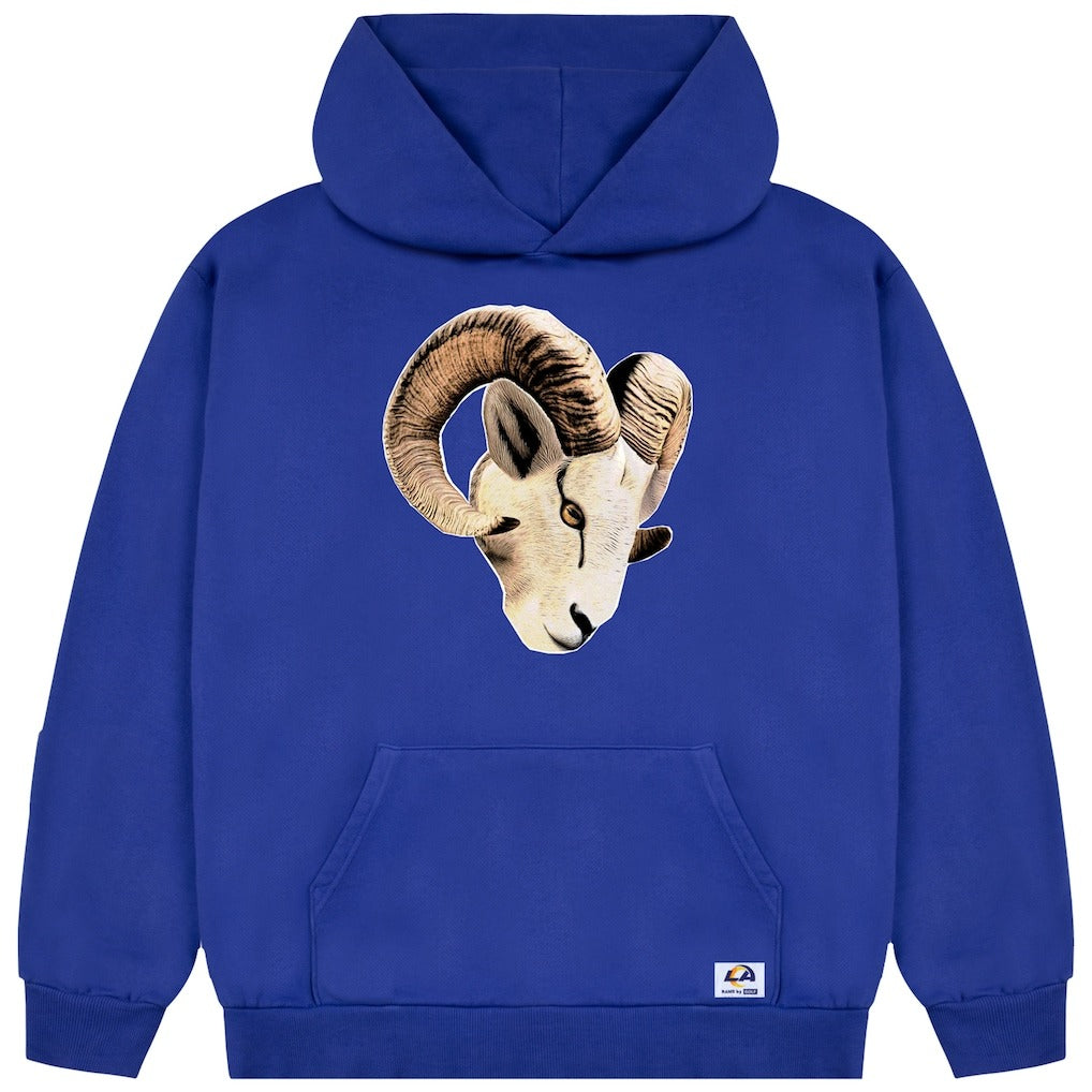 Los Angeles Rams GOLF WANG Royal Cutout Hoodie