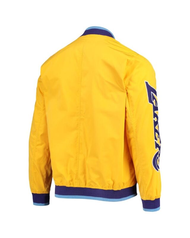 Lakers JH Design Gold City Edition Bomber Jacket