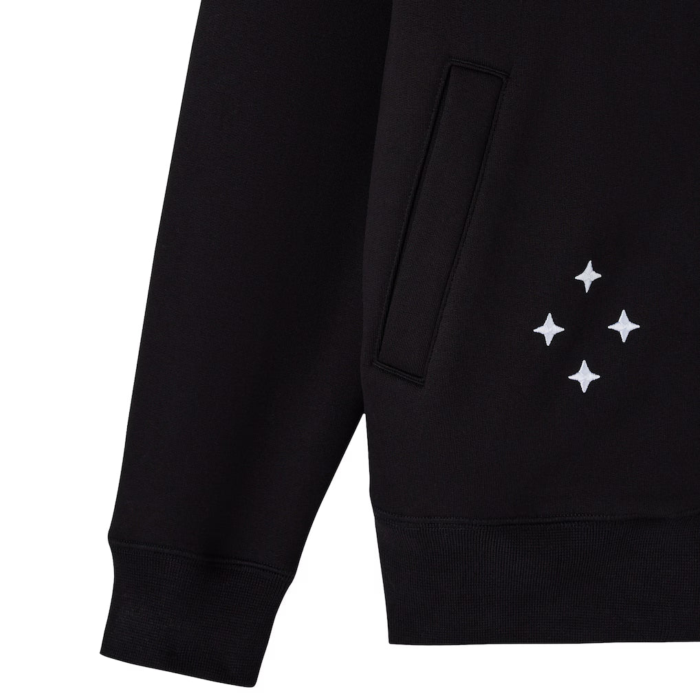 Boston Celtics OVO x NBA Heavyweight Fleece Black Jacket