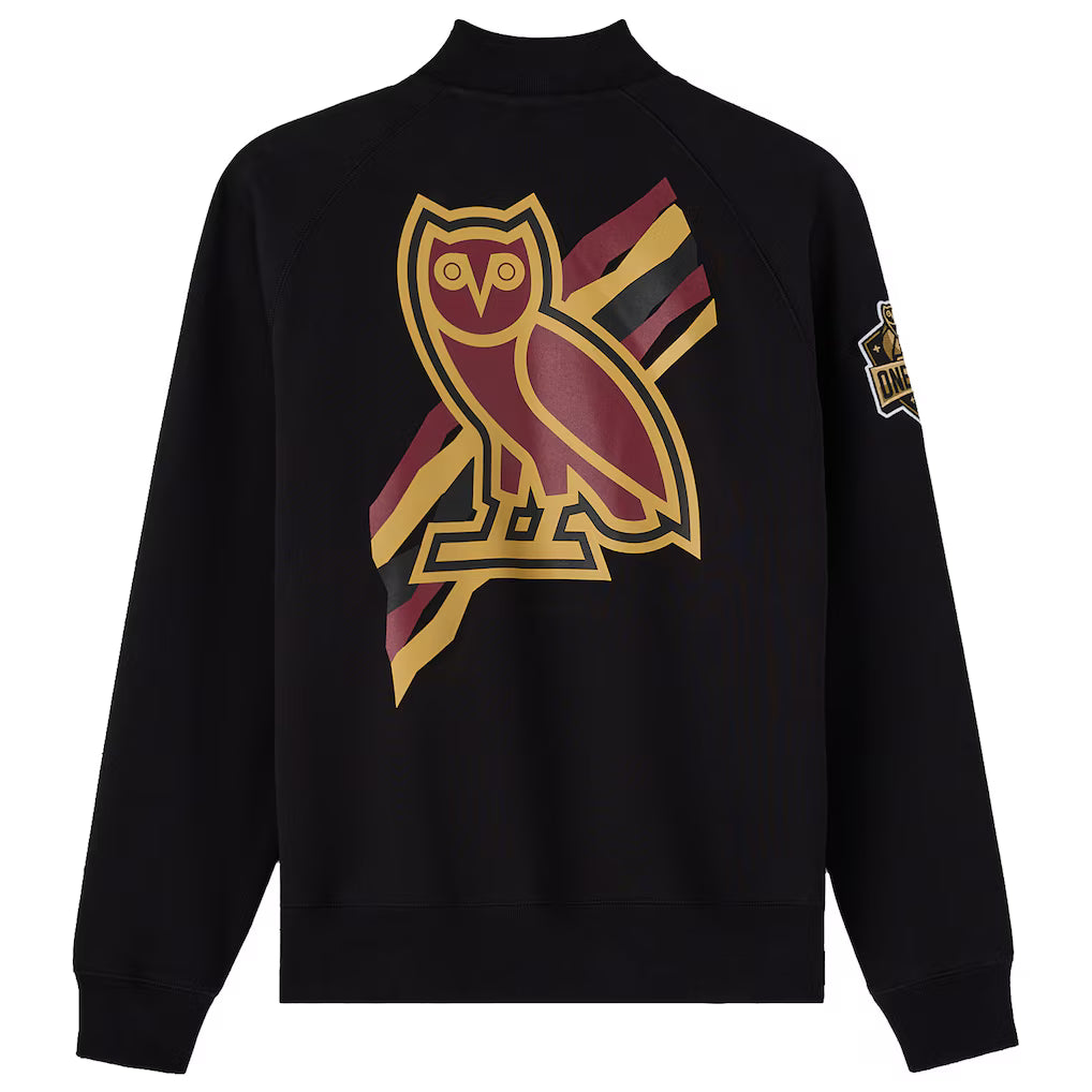 Cleveland Cavaliers OVO x NBA Heavyweight Fleece Black Jacket