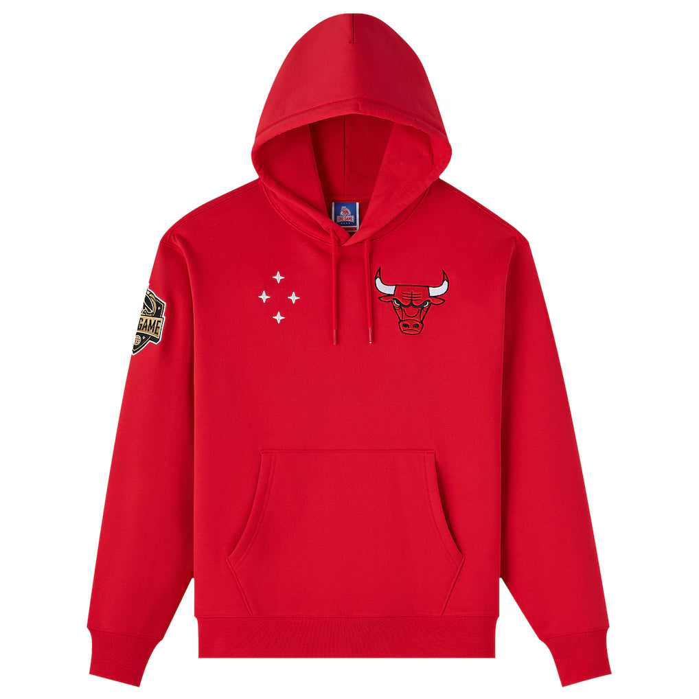 Chicago Bulls OVO x NBA Fleece Red Hoodie
