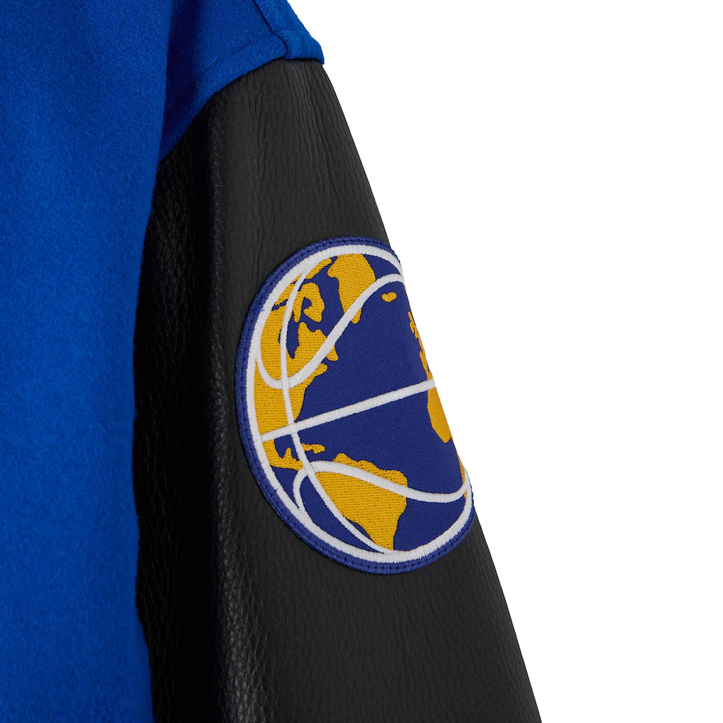 Golden State Warriors OVO x NBA Royal Varsity Jacket