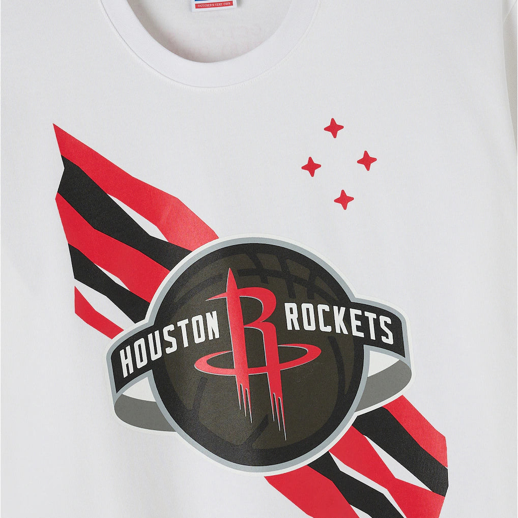 Houston Rockets OVO x NBA Heavyweight White T-Shirt