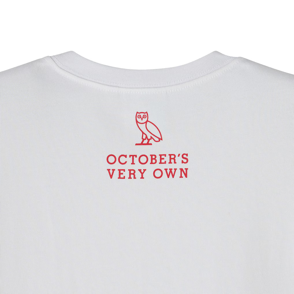 Houston Rockets OVO x NBA Heavyweight White T-Shirt