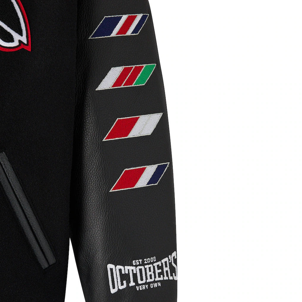 OVO x UFC Varsity Black Jacket