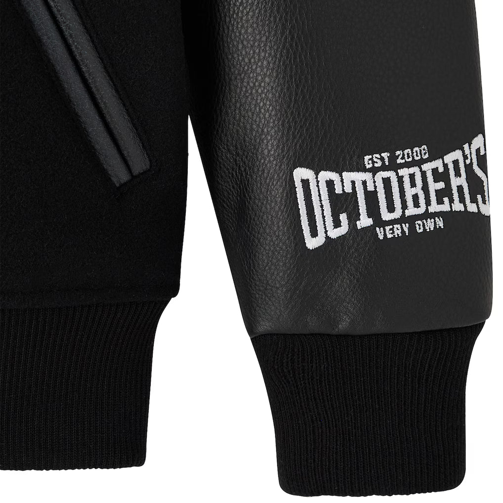 OVO x UFC Varsity Black Jacket