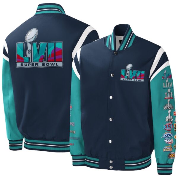 Super Bowl LVII G-III Sports by Carl Banks Varsity Jacket