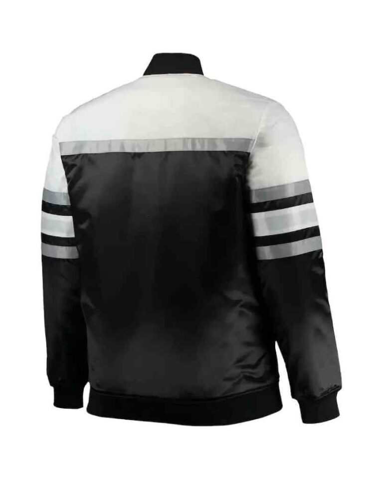 MLB Chicago White Sox Full Snap Satin Jacket