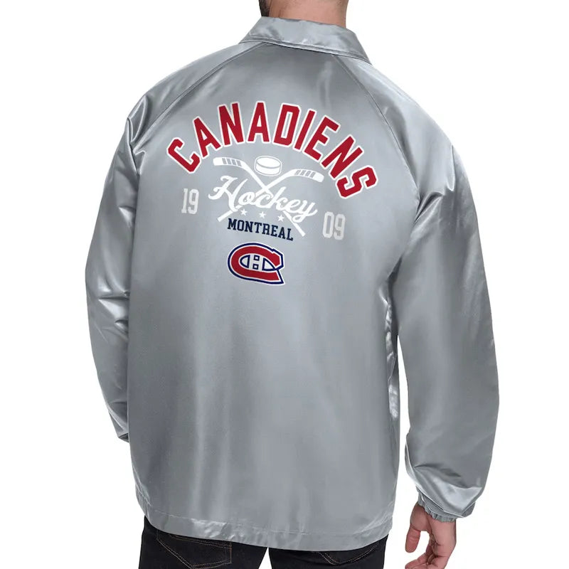 Montreal Canadiens Retro Logo Coaches Jacket