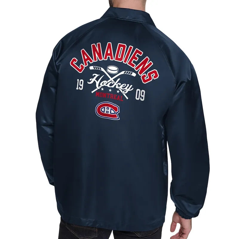Montreal Canadiens Retro Logo Coaches Jacket