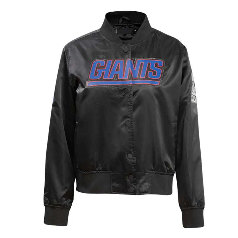 Classic New York Giants Satin Jacket