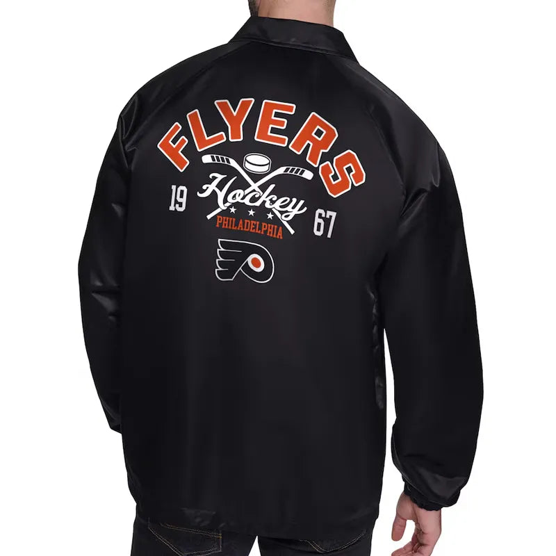 Philadelphia Flyers Retro Logo Coaches Jacket