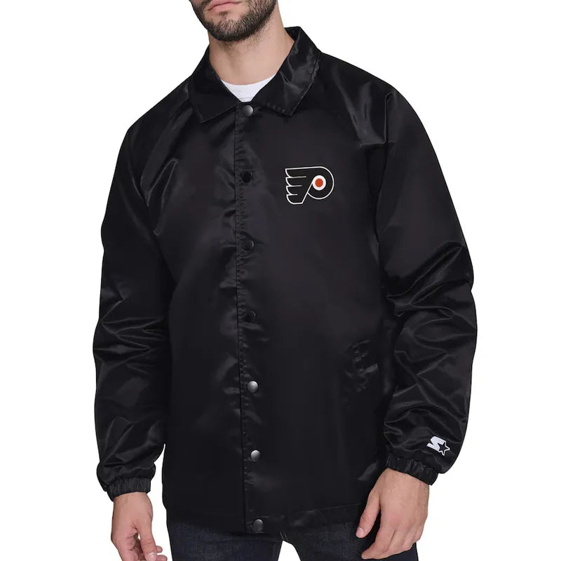 Philadelphia Flyers Retro Logo Coaches Jacket