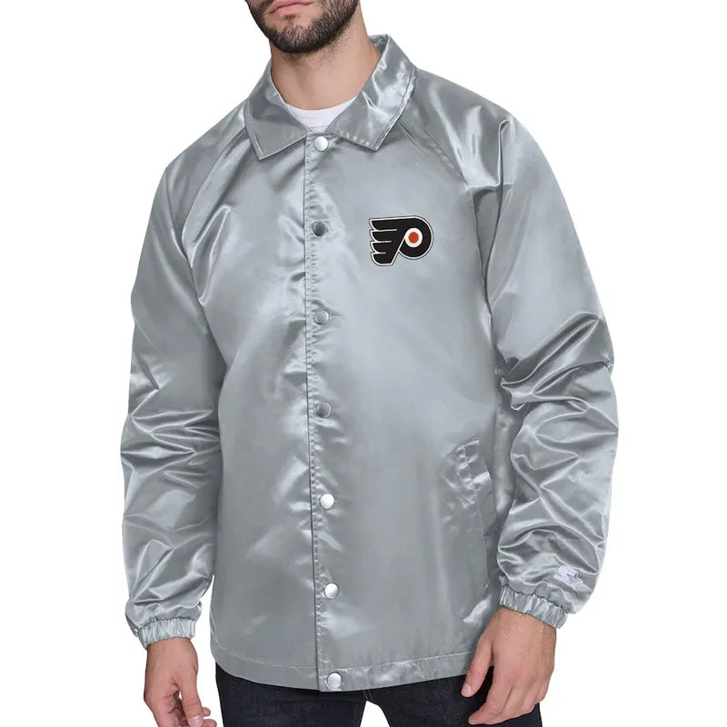 Philadelphia Flyers Retro Logo Coaches Jacket