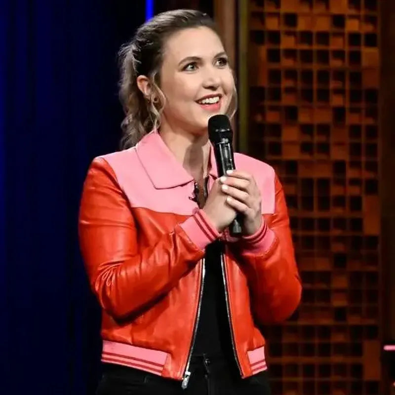 Taylor Tomlinson After Midnight Leather Jacket