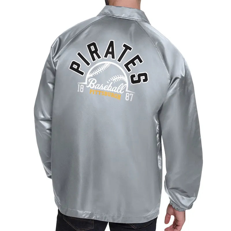 Pittsburgh Pirates Retro Logo Coaches Jacket