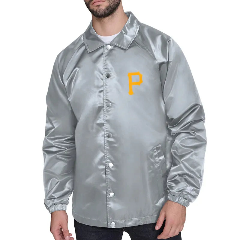 Pittsburgh Pirates Retro Logo Coaches Jacket