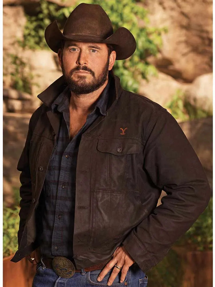 Yellowstone Cole Hauser Black Jacket