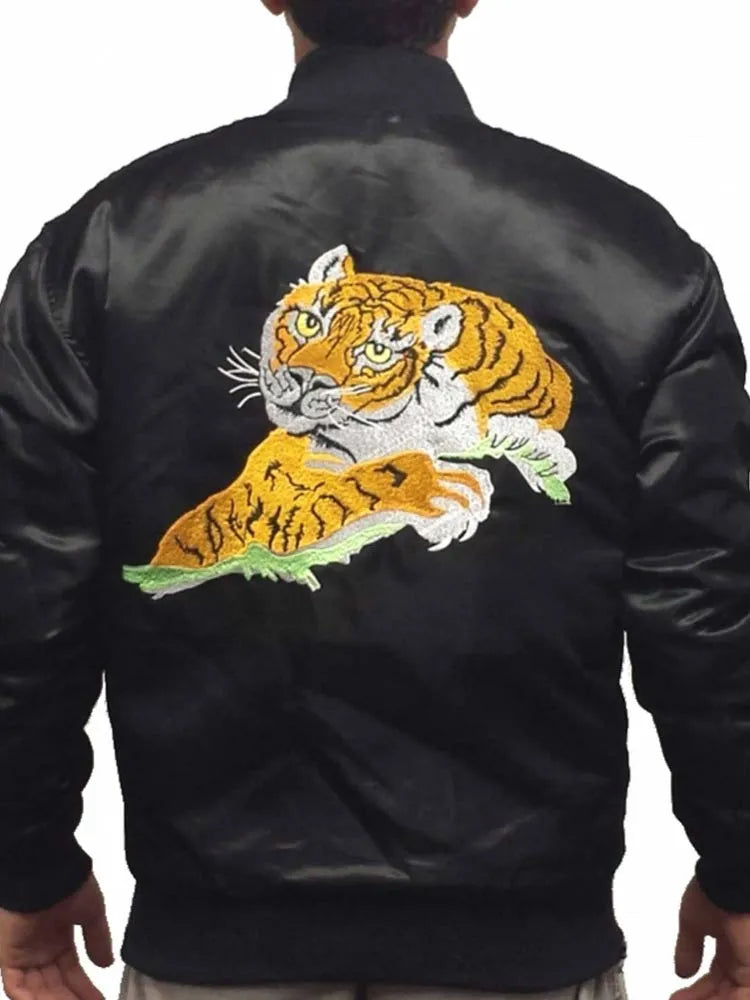Rocky Balboa Tiger Bomber Jacket