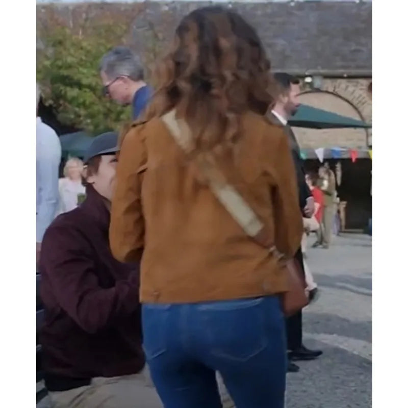 Royal-ish Nichole Sakura Suede Jacket