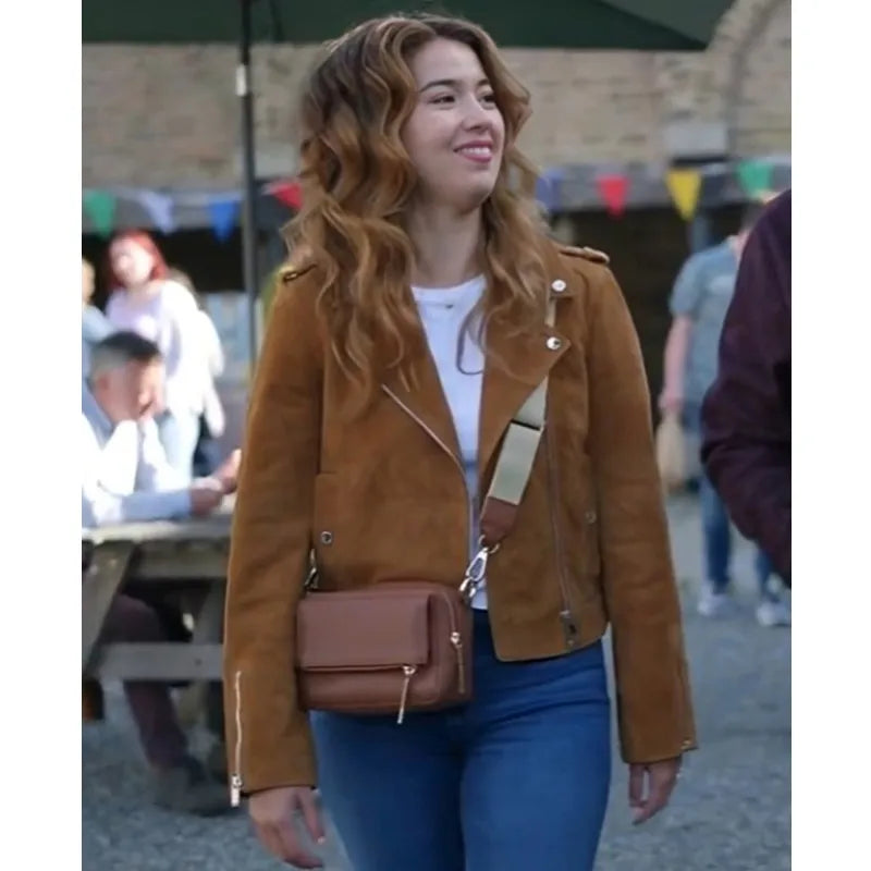 Royal-ish Nichole Sakura Suede Jacket